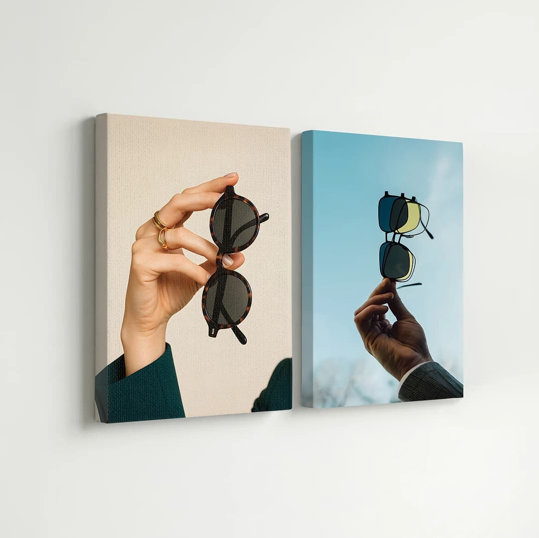 OPTICS - Cadre Décoratif X2 GRAND